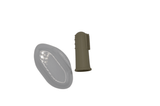 Finger Toothbrushes // Green Smoke - Wear with style