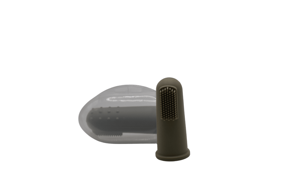 Finger Toothbrushes // Green Smoke - Wear with style
