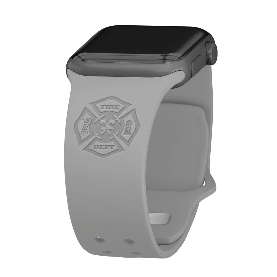Firefighter First Responder Engraved Apple Watch Band - Wear with style