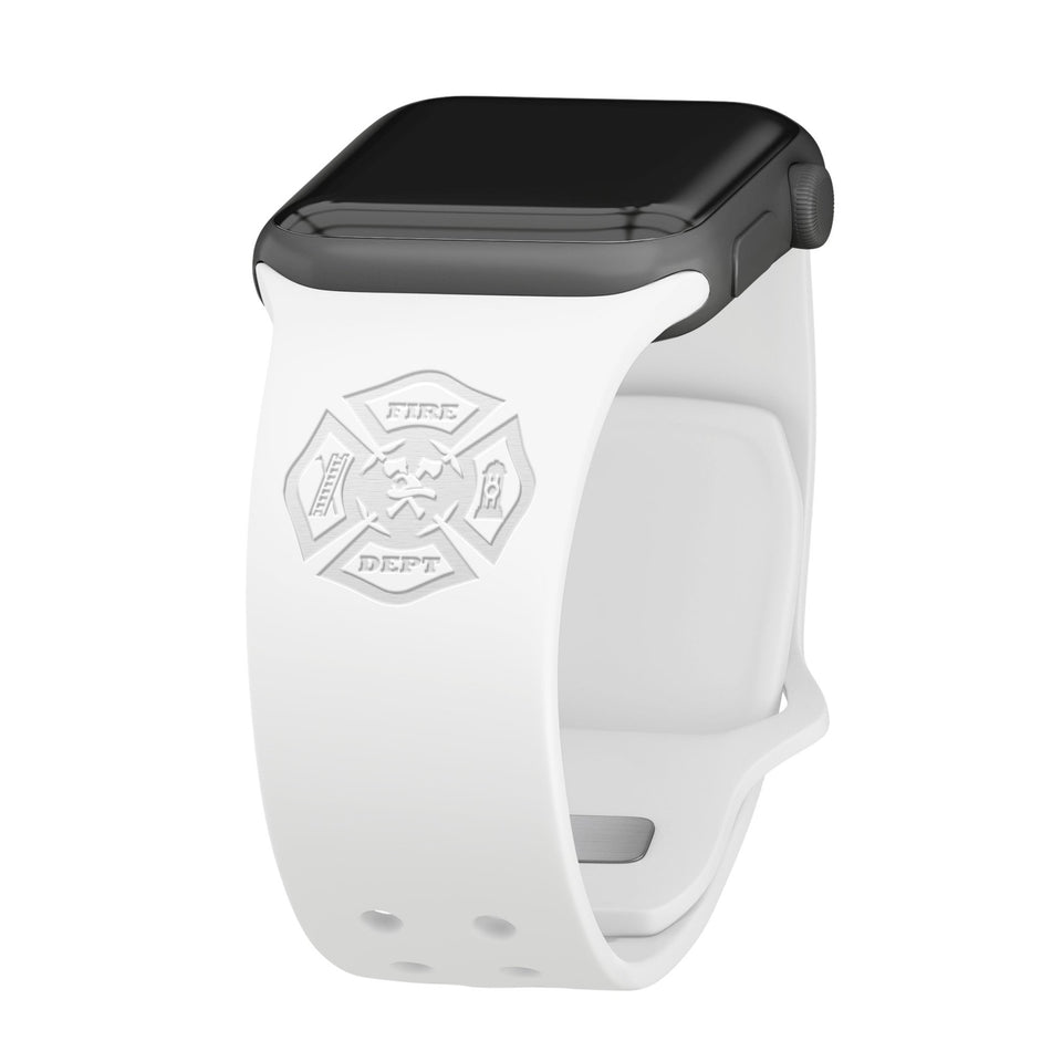 Firefighter First Responder Engraved Apple Watch Band - Wear with style