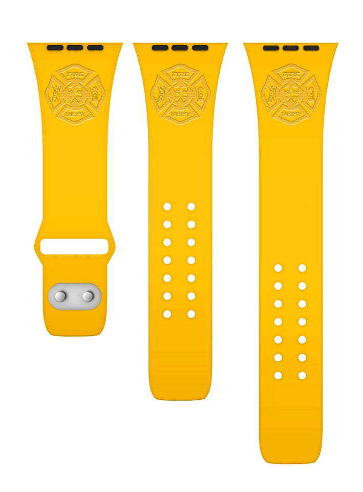 Firefighter First Responder Engraved Apple Watch Band - Wear with style