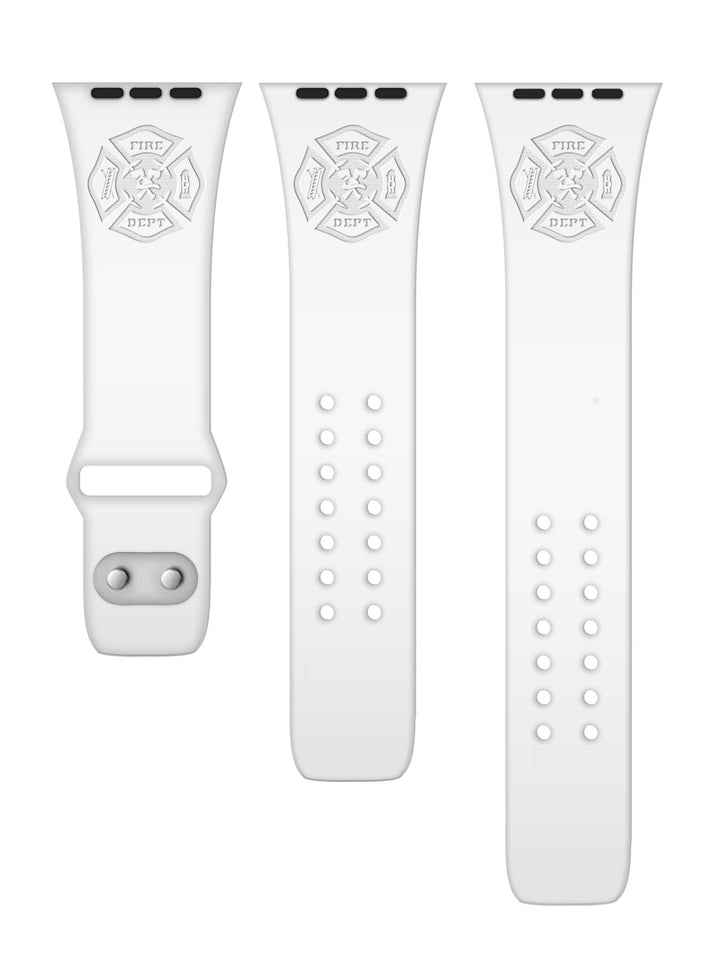 Firefighter First Responder Engraved Apple Watch Band - Wear with style