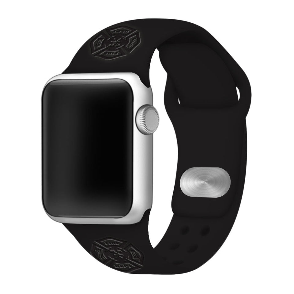 Firefighter First Responder Engraved Apple Watch Band - Wear with style