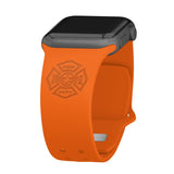 Firefighter First Responder Engraved Apple Watch Band - Wear with style