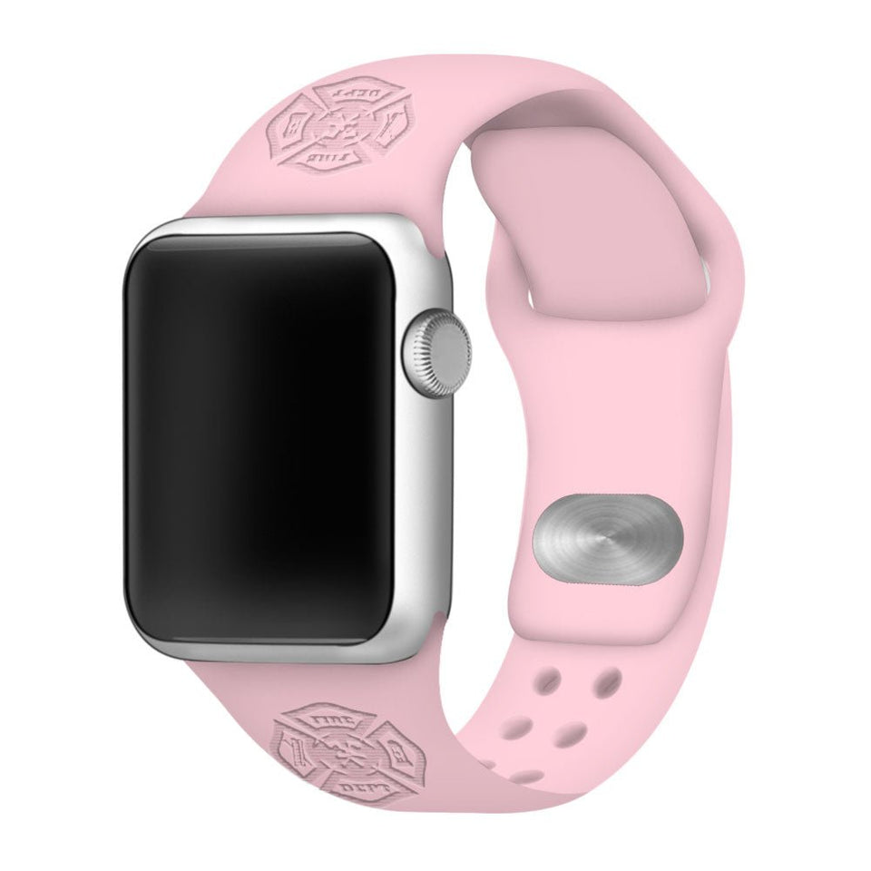 Firefighter First Responder Engraved Apple Watch Band - Wear with style