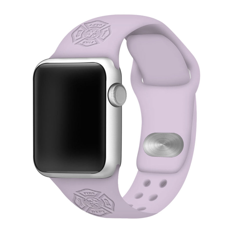 Firefighter First Responder Engraved Apple Watch Band - Wear with style