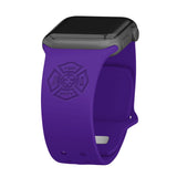Firefighter First Responder Engraved Apple Watch Band - Wear with style