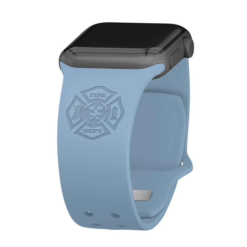 Firefighter First Responder Engraved Apple Watch Band - Wear with style