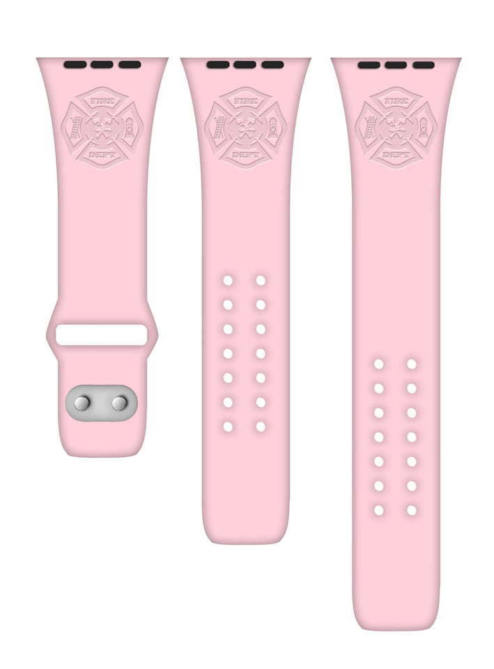 Firefighter First Responder Engraved Apple Watch Band - Wear with style