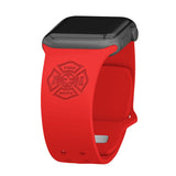Firefighter First Responder Engraved Apple Watch Band - Wear with style