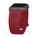 Firefighter First Responder Engraved Apple Watch Band - Wear with style
