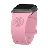 Firefighter First Responder Engraved Apple Watch Band - Wear with style