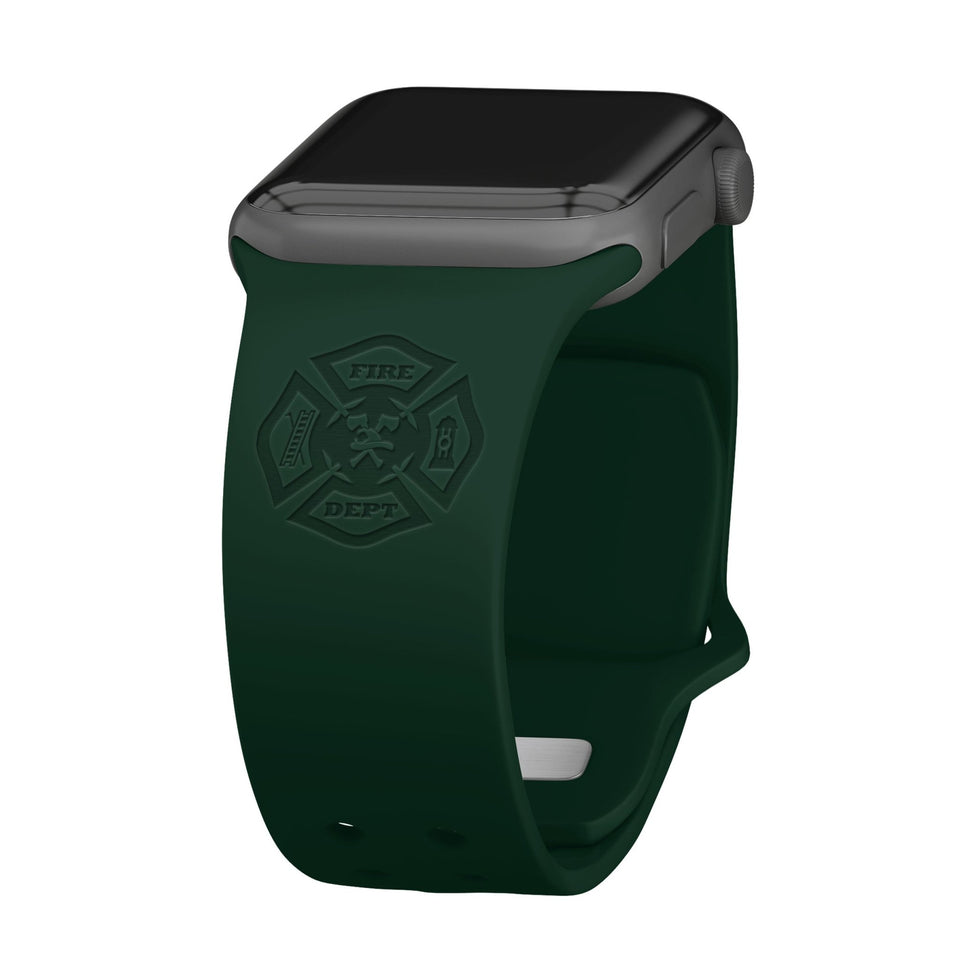 Firefighter First Responder Engraved Apple Watch Band - Wear with style