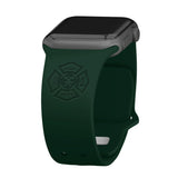 Firefighter First Responder Engraved Apple Watch Band - Wear with style