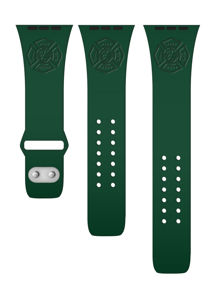 Firefighter First Responder Engraved Apple Watch Band - Wear with style