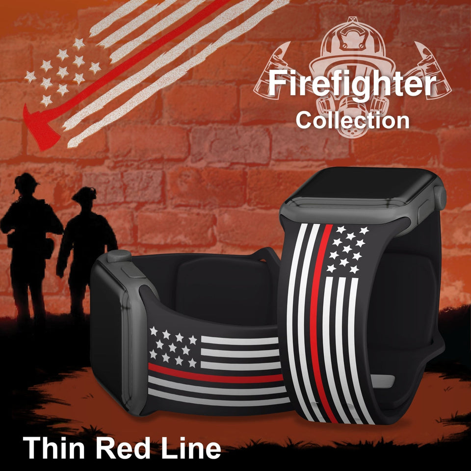 FireFighter First Responder HD Apple Watch Band - Wear with style