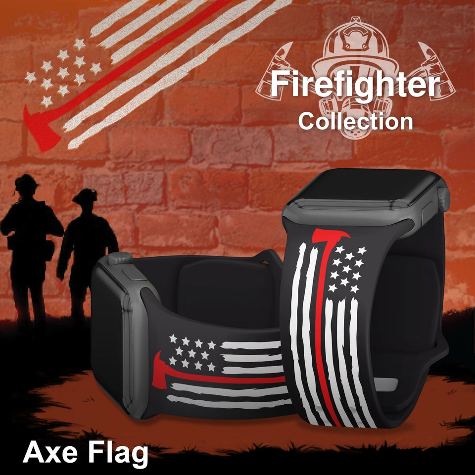 FireFighter First Responder HD Apple Watch Band - Wear with style