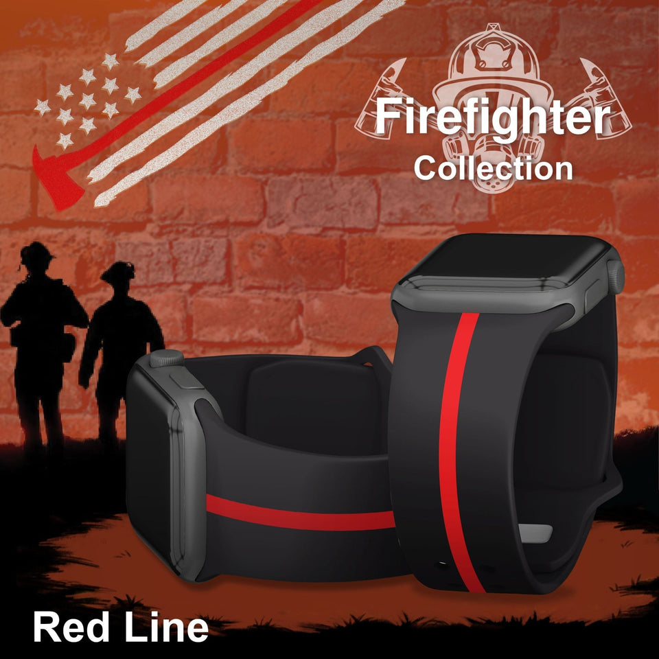 FireFighter First Responder HD Apple Watch Band - Wear with style