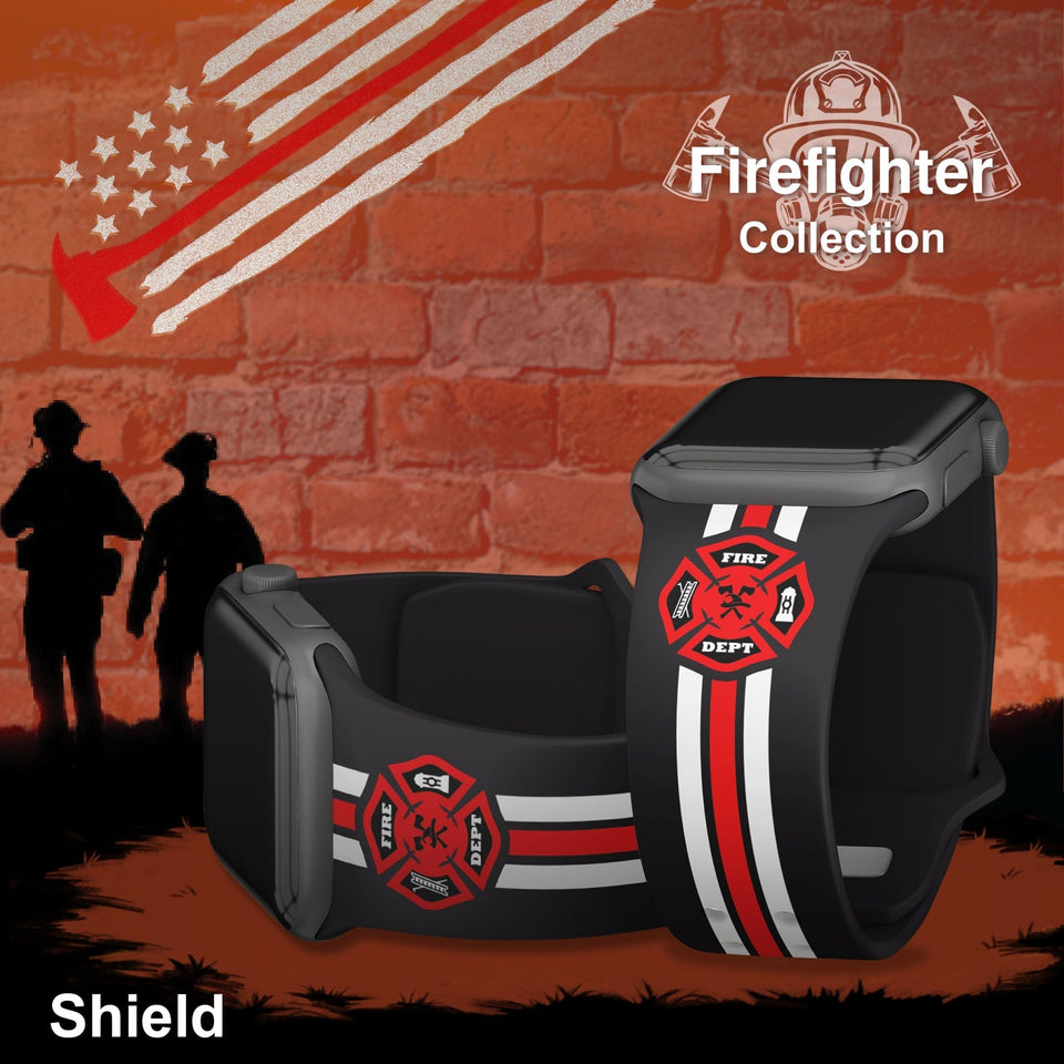 FireFighter First Responder HD Apple Watch Band - Wear with style