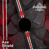 FireFighter First Responder HD Watchband for Samsung, Garmin, Fossil, and More for Samsung, Garmin, Fossil, and More - Wear with style