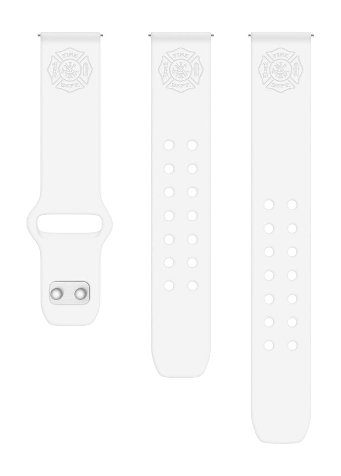Firefighter First Responder Watchband for Samsung, Garmin, Fossil, and More for Samsung, Garmin, Fossil, and More - Wear with style