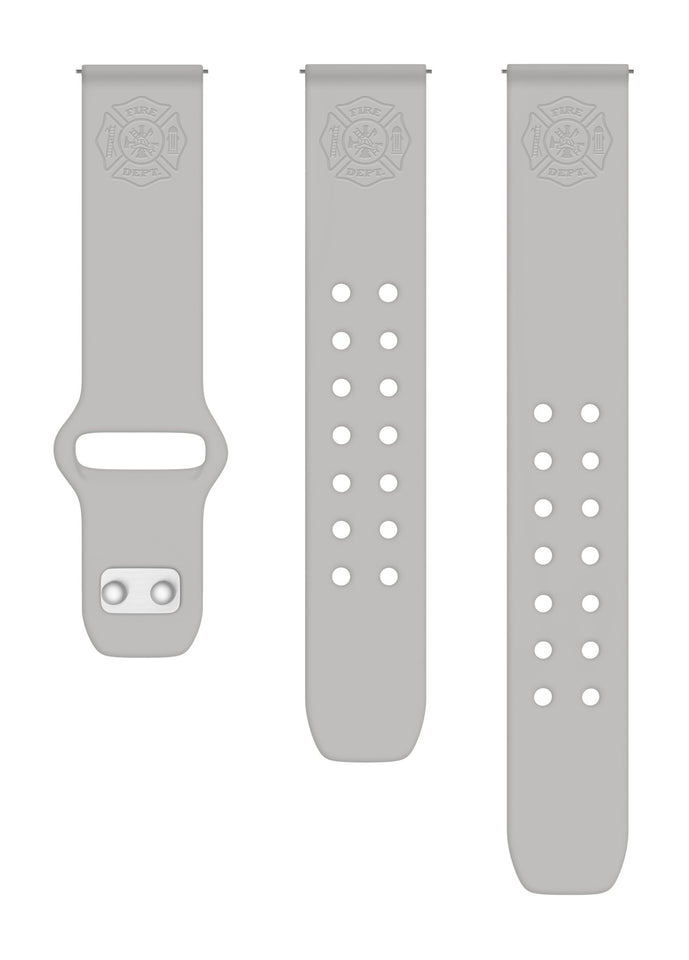 Firefighter First Responder Watchband for Samsung, Garmin, Fossil, and More for Samsung, Garmin, Fossil, and More - Wear with style