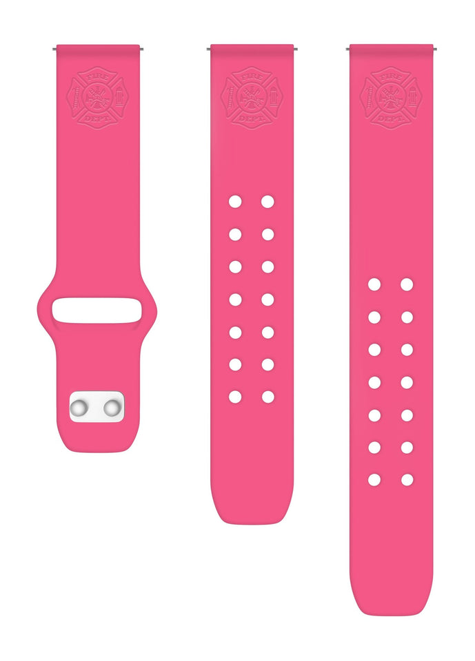 Firefighter First Responder Watchband for Samsung, Garmin, Fossil, and More for Samsung, Garmin, Fossil, and More - Wear with style