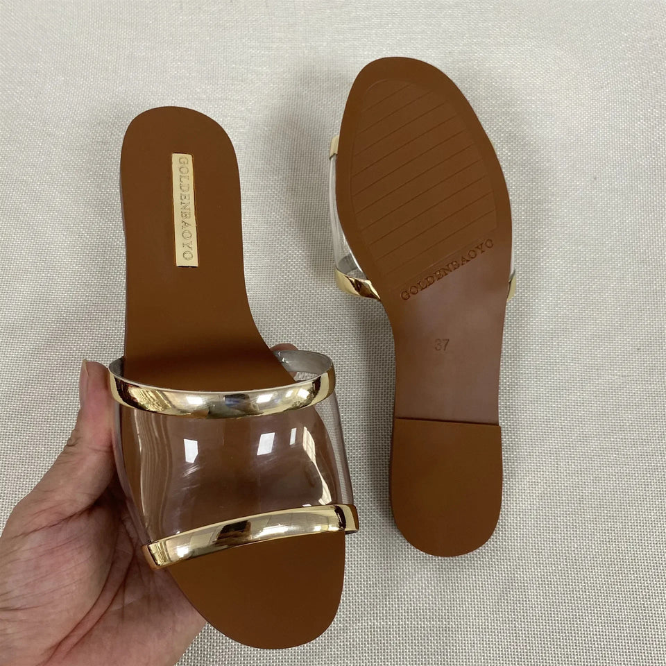 Flat-bottomed Comfortable Beach Slipper - Wear with style