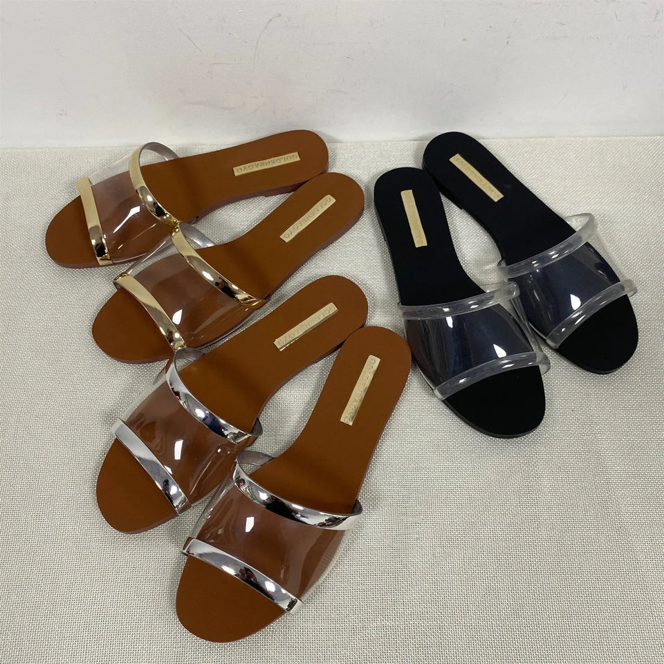 Flat-bottomed Comfortable Beach Slipper - Wear with style