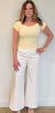 Flora Eyelet Pants-Final Sale - Wear with style