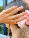 Floral Enamel Ring - Wear with style