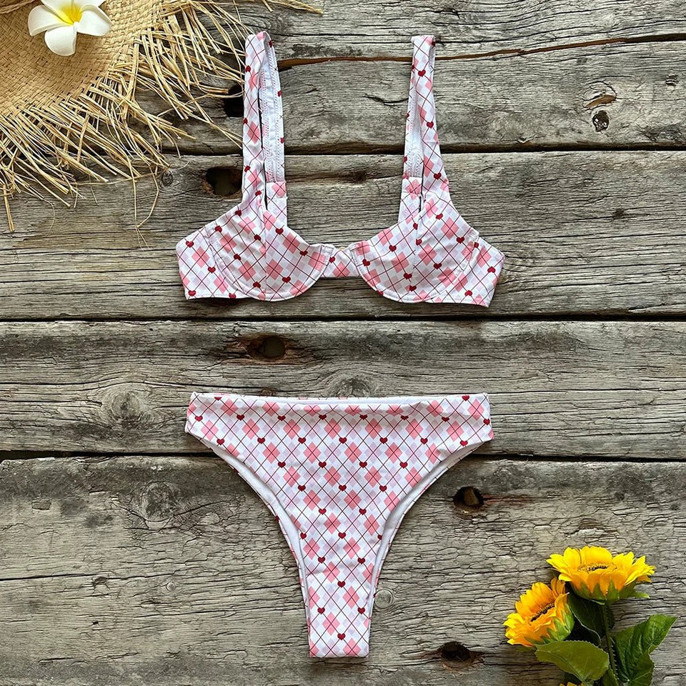 Floral Funky two piece swimsuit - Wear with style
