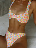 Floral Funky two piece swimsuit - Wear with style