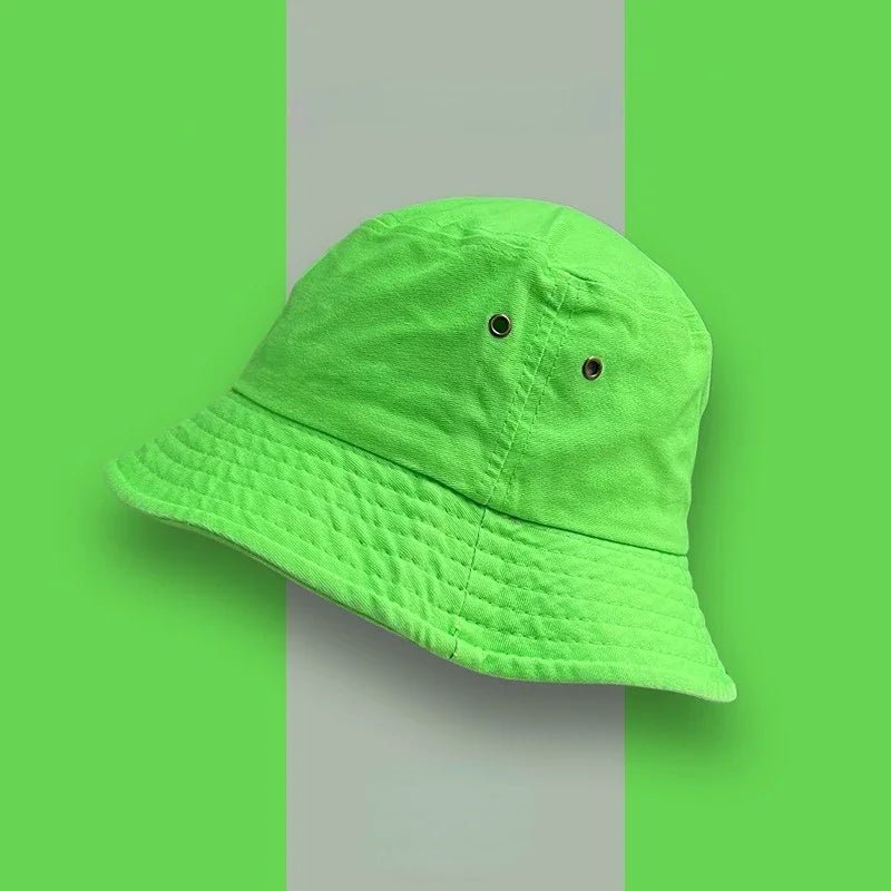 Fluorescent Bucket Summer Hat - Wear with style
