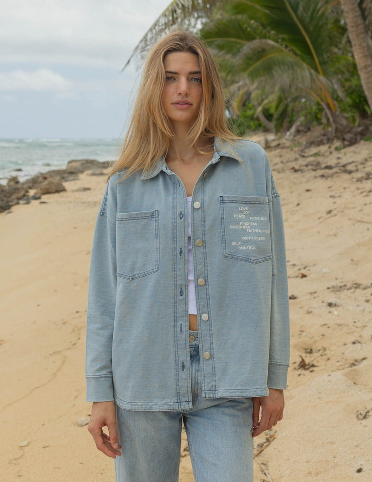 Fruit of the Spirit Shacket - Wear with style