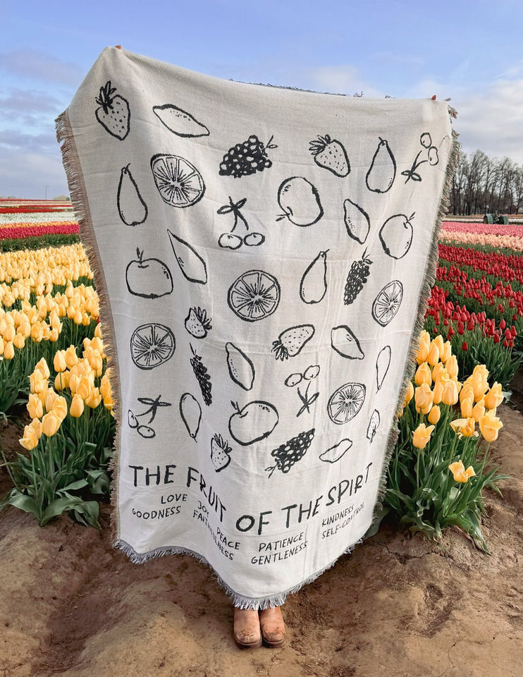 Fruit of the Spirit Throw Blanket - Wear with style