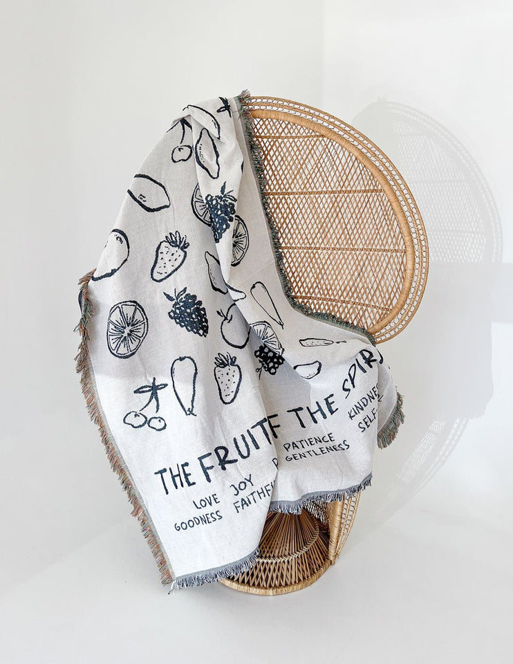 Fruit of the Spirit Throw Blanket - Wear with style
