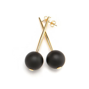 Gale Earring Matte Black - Wear with style