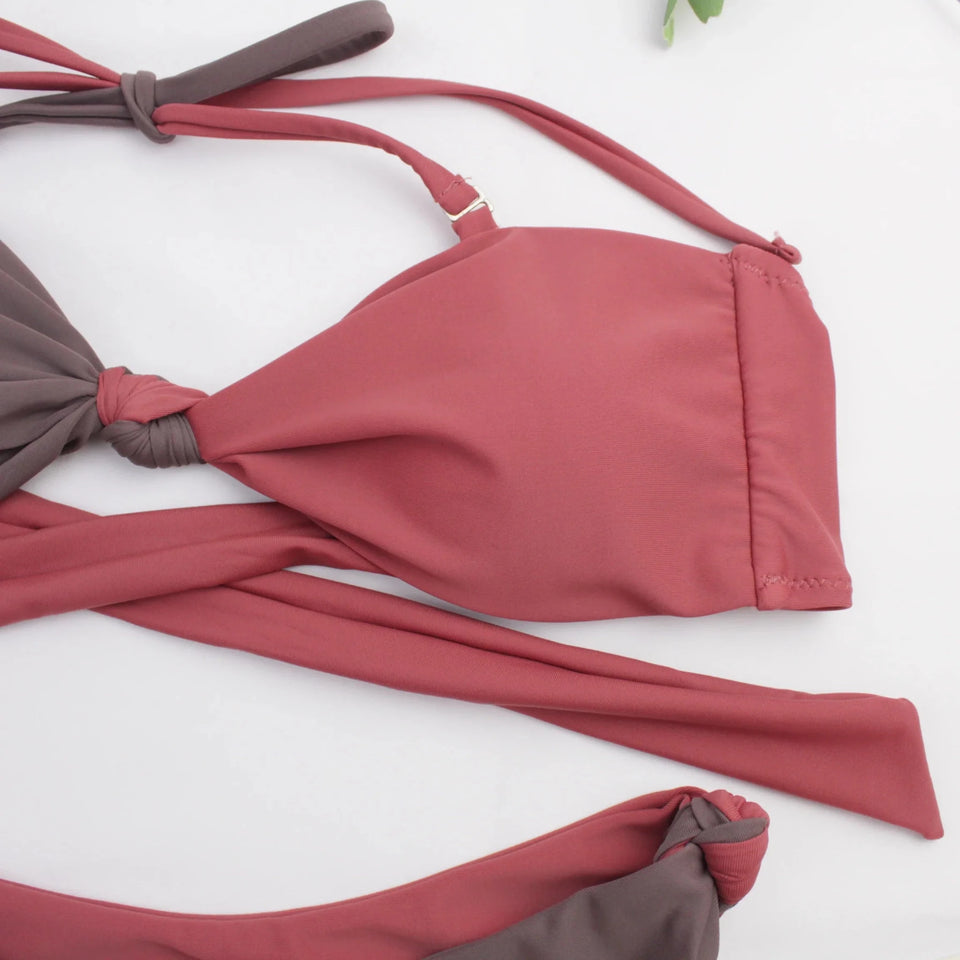Geelal two piece two color swimsuit - Wear with style