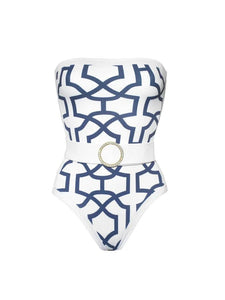 Geometric Shapes one piece swimsuit - Wear with style