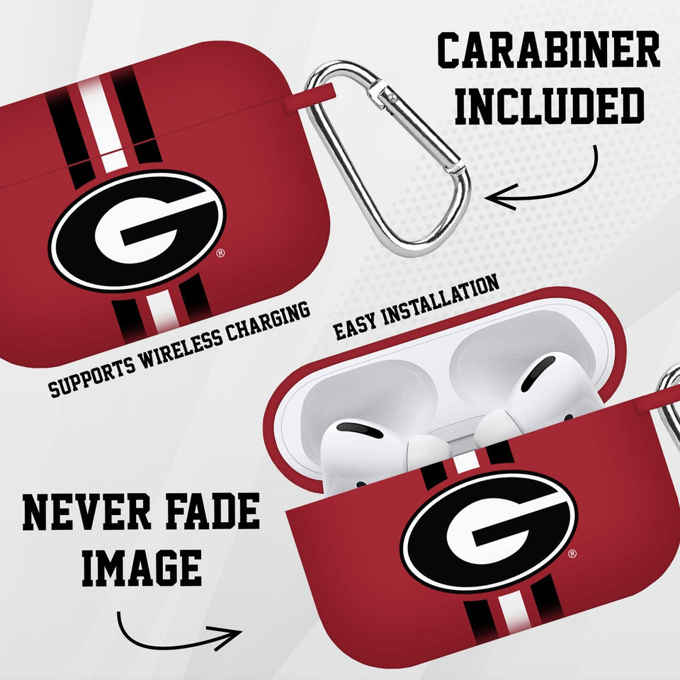 Georgia Bulldogs HD AirPods Pro 1 & 2 Case Cover - Wear with style