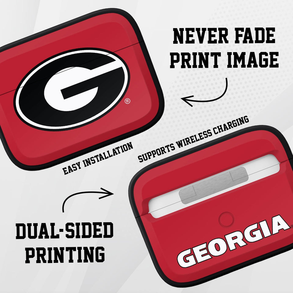Georgia Bulldogs HDX AirPods Pro 1 & 2 Case Cover - Wear with style