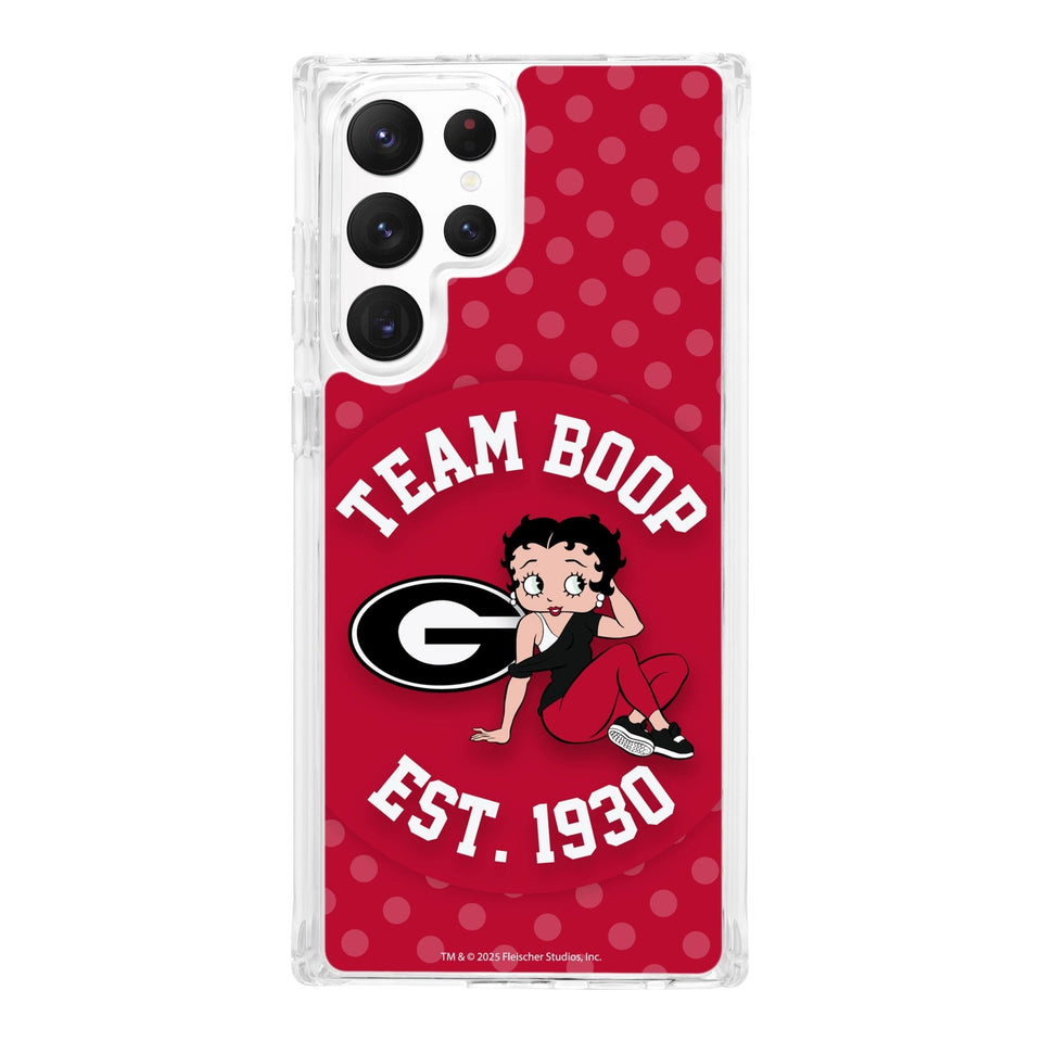 Georgia Bulldogs X Betty Boop HD Samsung Galaxy S24 Phone Case - Wear with style