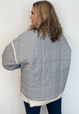 Gingham Jacket-Blue/Cream - Wear with style