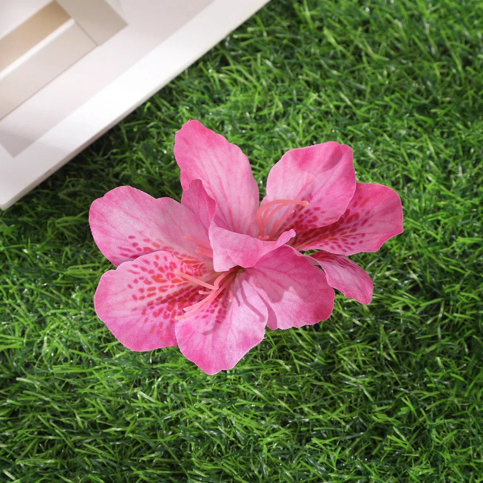 Gladiolus Flowers Small Hair Clip accessory - Wear with style