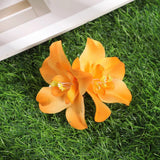 Gladiolus Flowers Small Hair Clip accessory - Wear with style