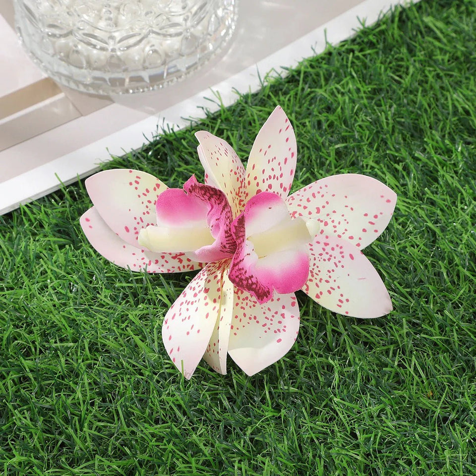 Gladiolus Flowers Small Hair Clip accessory - Wear with style