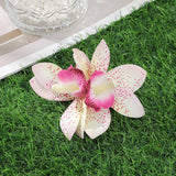Gladiolus Flowers Small Hair Clip accessory - Wear with style