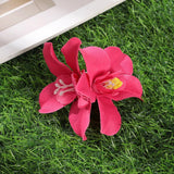 Gladiolus Flowers Small Hair Clip accessory - Wear with style