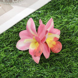 Gladiolus Flowers Small Hair Clip accessory - Wear with style